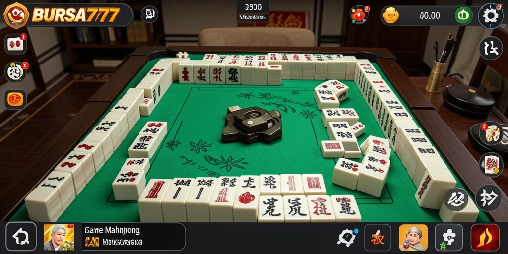 Gameplay seru dan menarik dari BURSA777 dalam Mahjong.