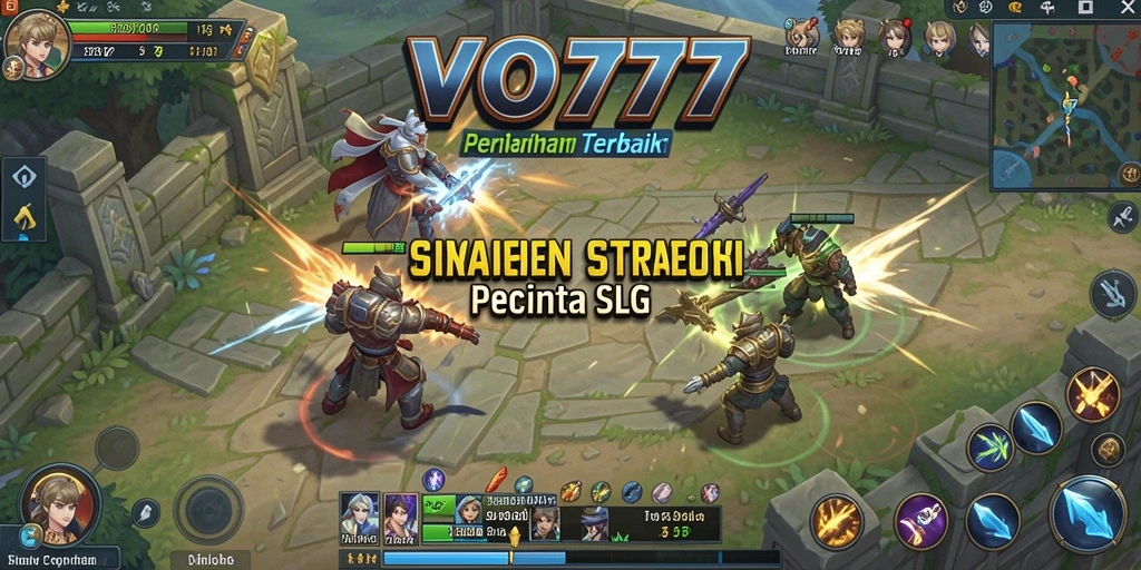 Tampilan menakjubkan dari gameplay strategi VO777 yang mendebarkan.